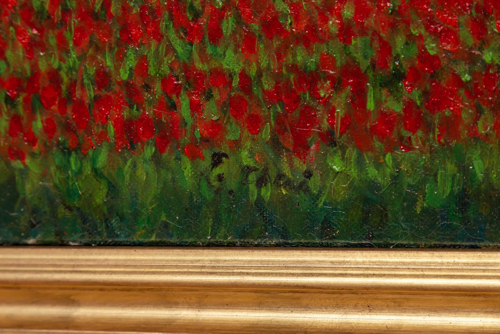 Tulip Field , Olanda , 2019 - Painting Moderno di Unknown