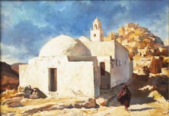Tunisian Landscape - Oil Painting - 1994