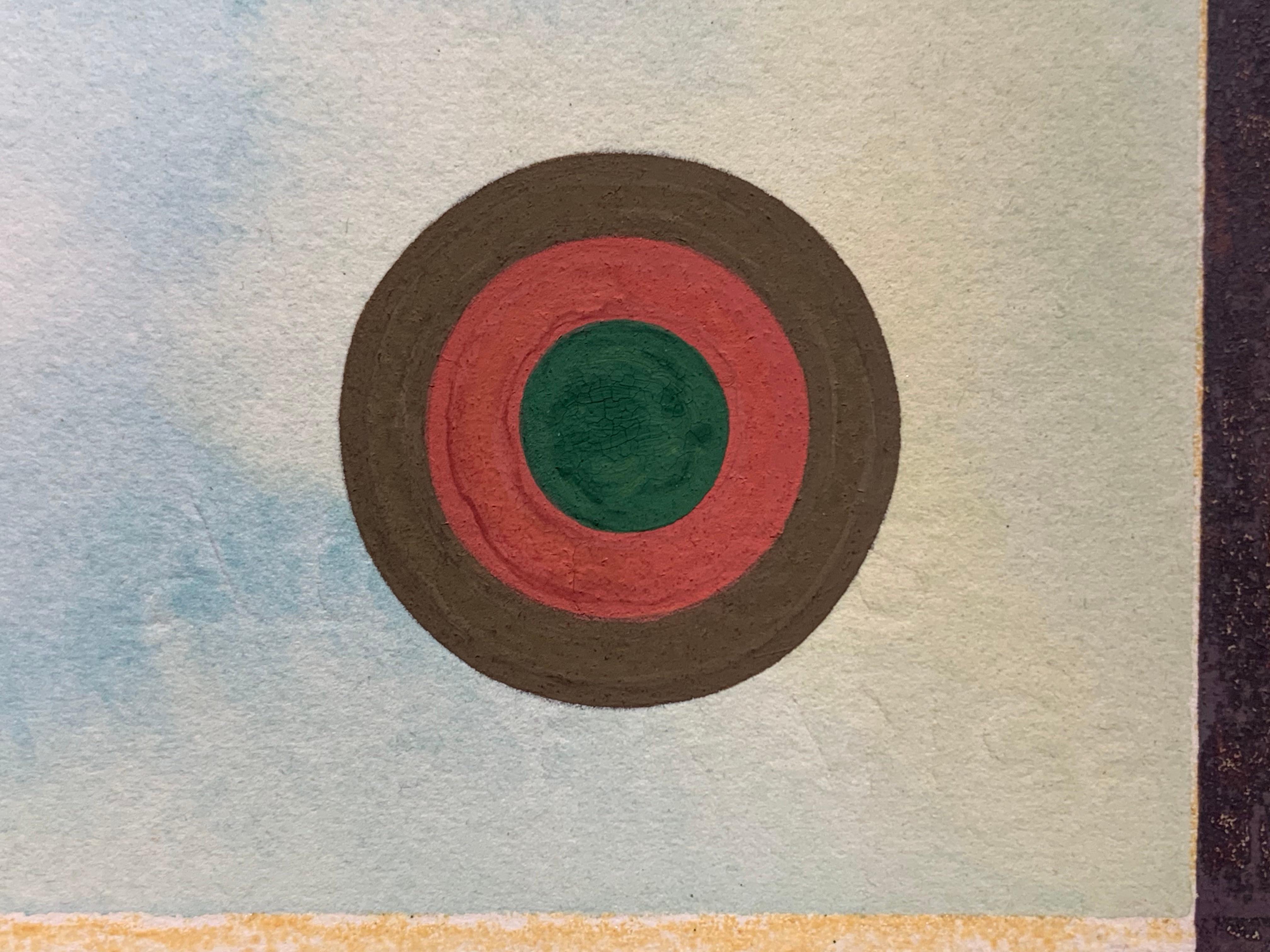 Tartaruga (dipinto surrealista dei nativi americani Comanche) in vendita 4