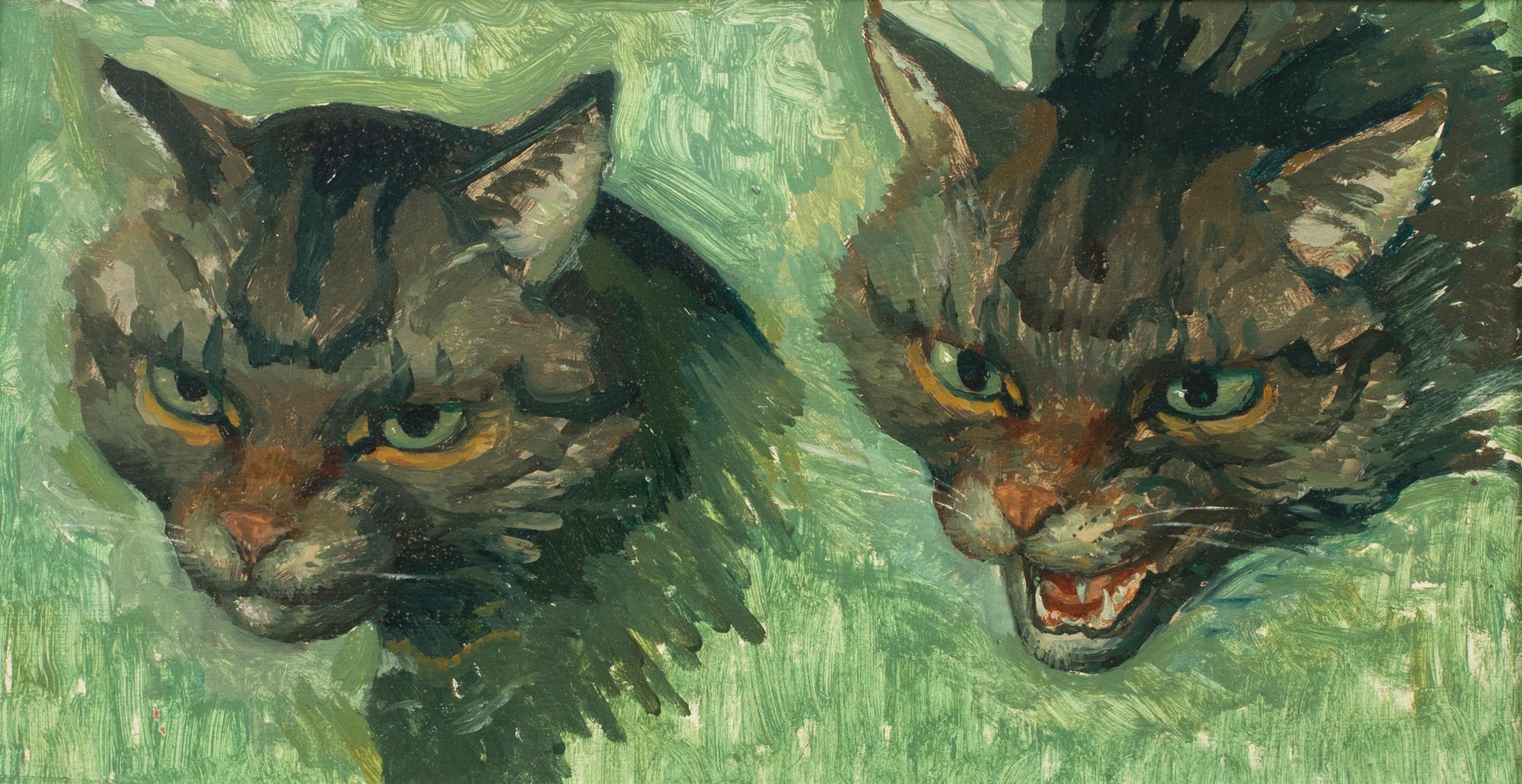 Due gatti, inizio XX secolo  

di Lionel Ellis ARCA (1903-1988)

Studio di inizio secolo di una coppia di teste di gatto, olio su tavola di Lionel Ellis. Di buona qualità e condizione, presentato in una cornice dorata.

Provenienza: Nuovo sul
