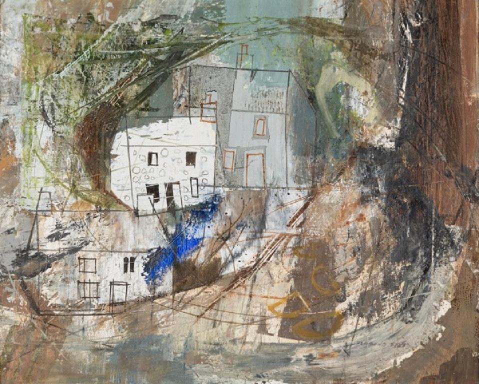 Due Dales, Derbyshire, dipinto olio su tela di George Hammond Steele 1900-1960, circa anni '50

Provenienza
P. W. F. Burton esq;
Collezione privata, Regno Unito

Mostre
Londra, Leicester Galleries, 'Works of Promise, Part II', 1954

Informazioni