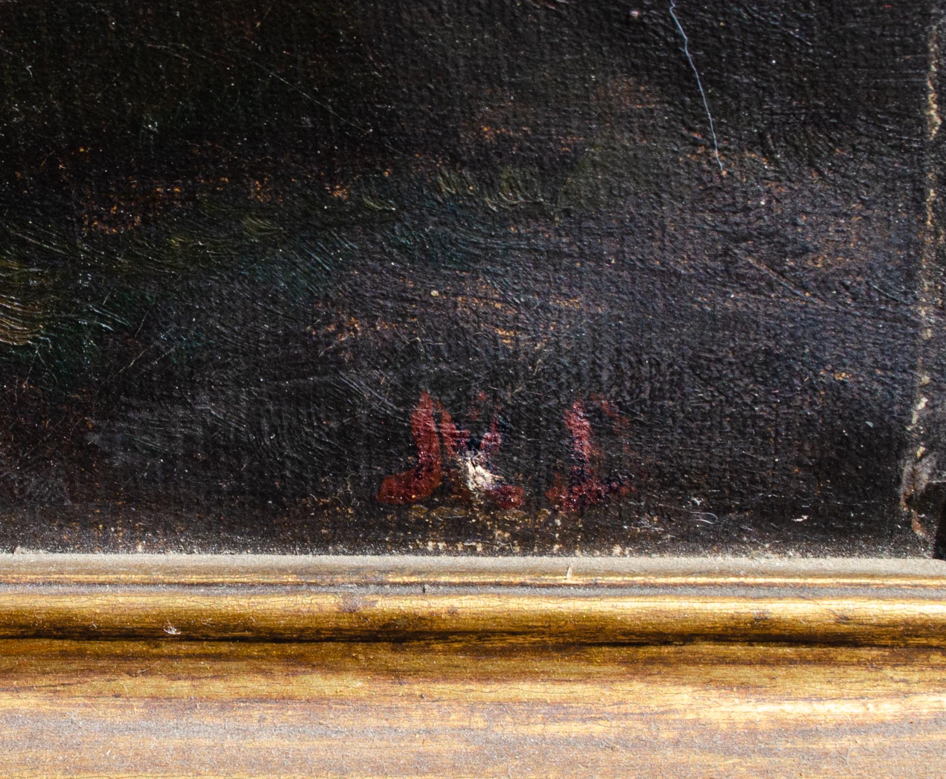 Paire de portraits sans titre, C.I.C. fin du 19e siècle
Huile sur toile
20 x 16 in.
Encadré : 22 x 19 1/4 x 1 in.
Une peinture paraphée en bas à droite
Toutes deux portent une inscription au verso sur le châssis
