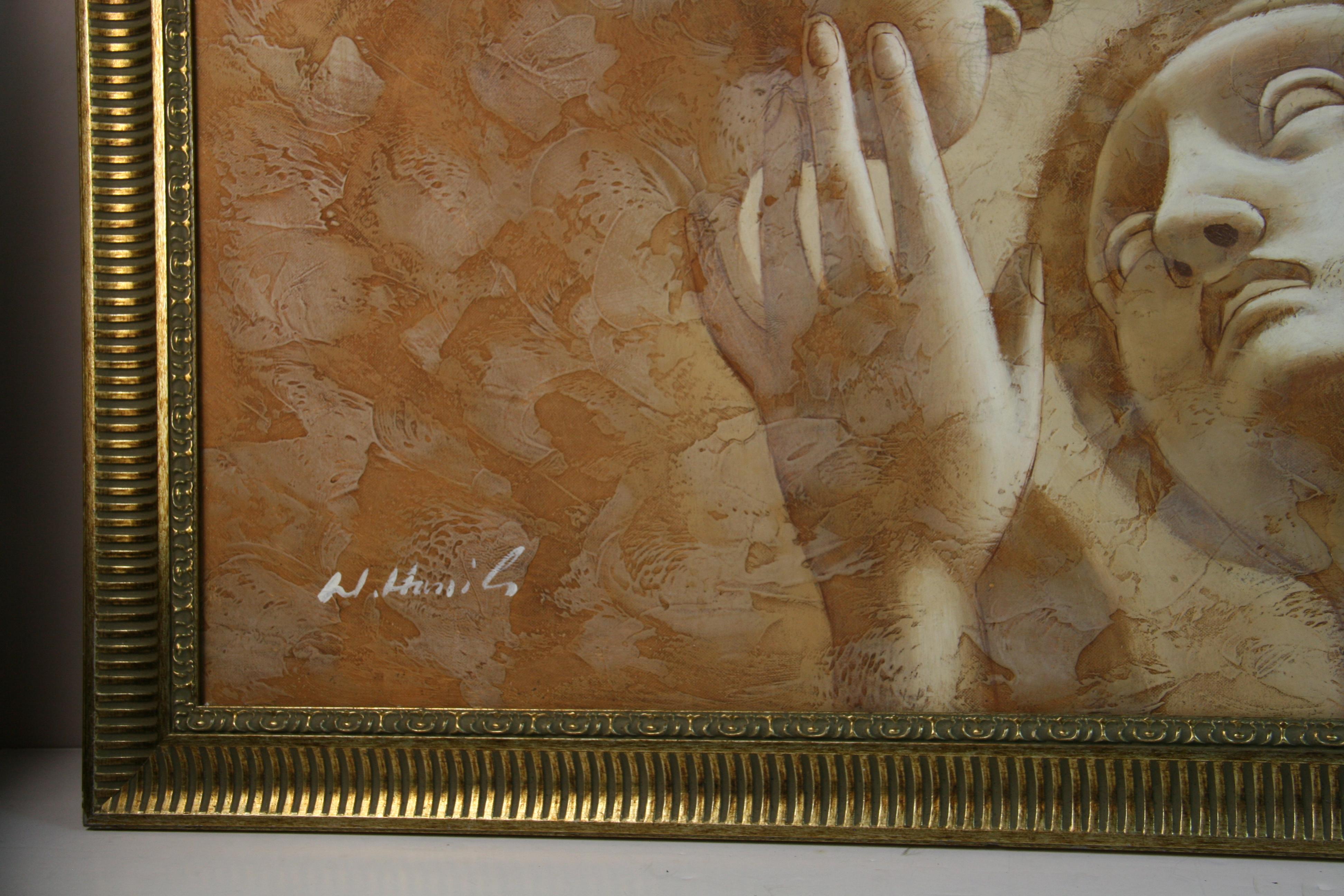 Two Lovers Italian  Renaissance Figural Oil Painting For Sale 3