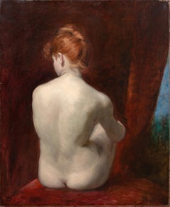 Une Femme Rousse Nue, 19e siècle d'après Emile Auguste CAROLUS-DURAN