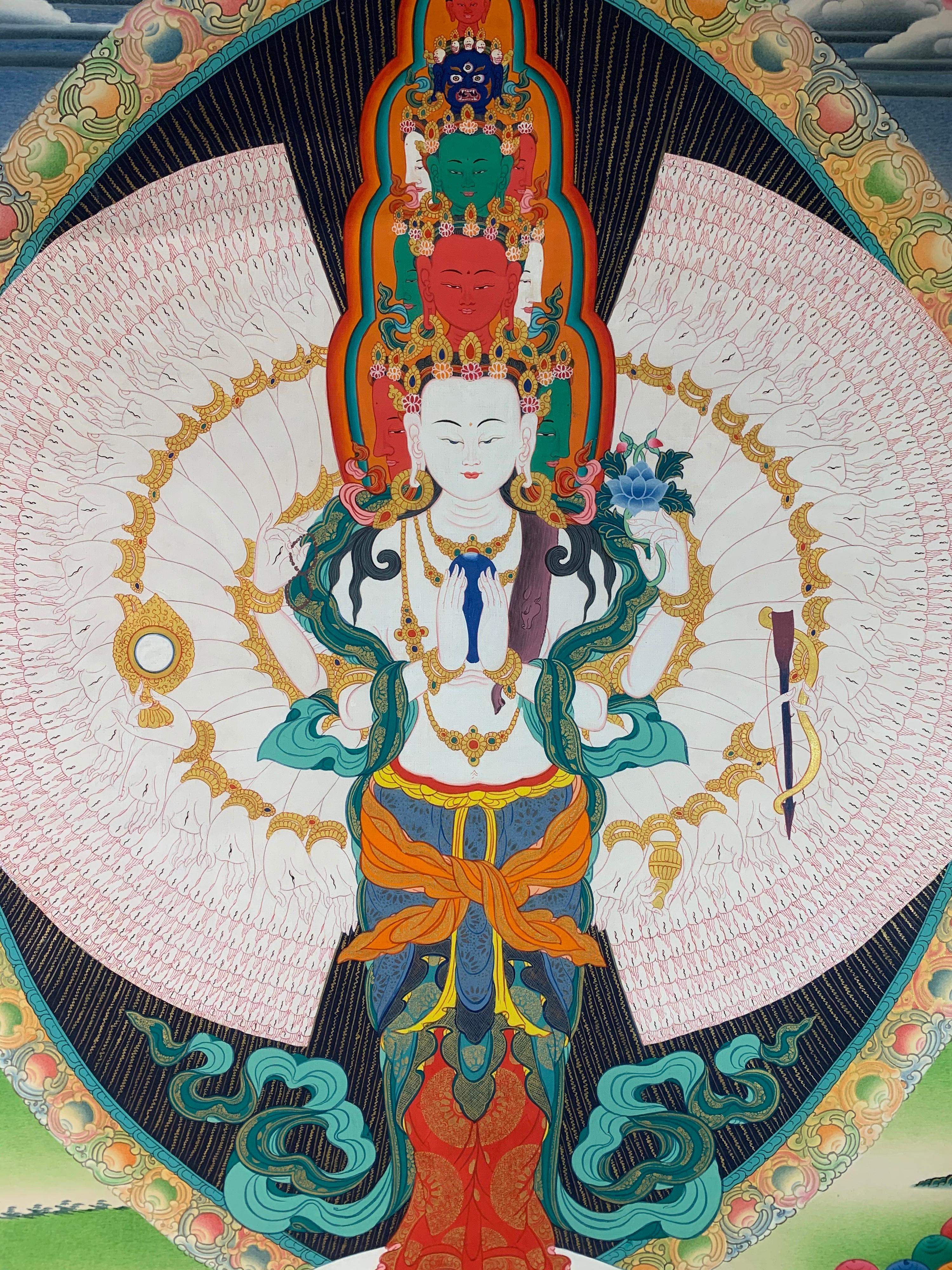 jesus thangka