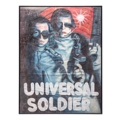 "Universal Soldier" Ghanaian Hand-Painted Movie Poster