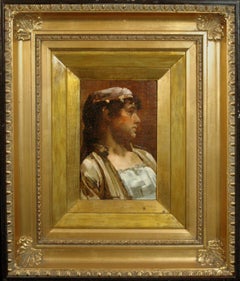 unknown artist (French); Portrait; oil on board
