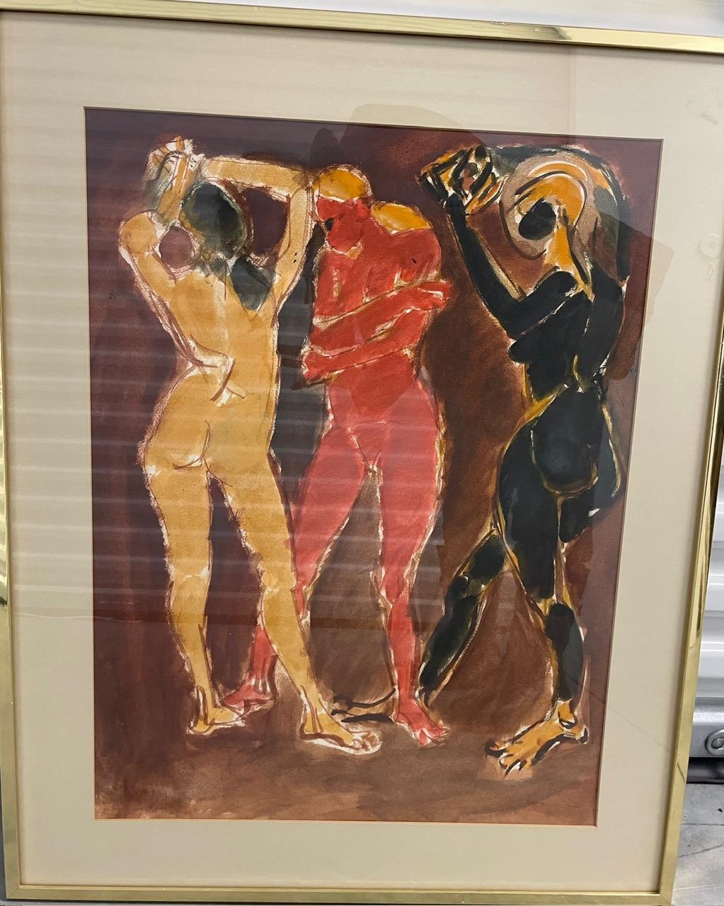 Unknown Nude Painting – Unbekannt