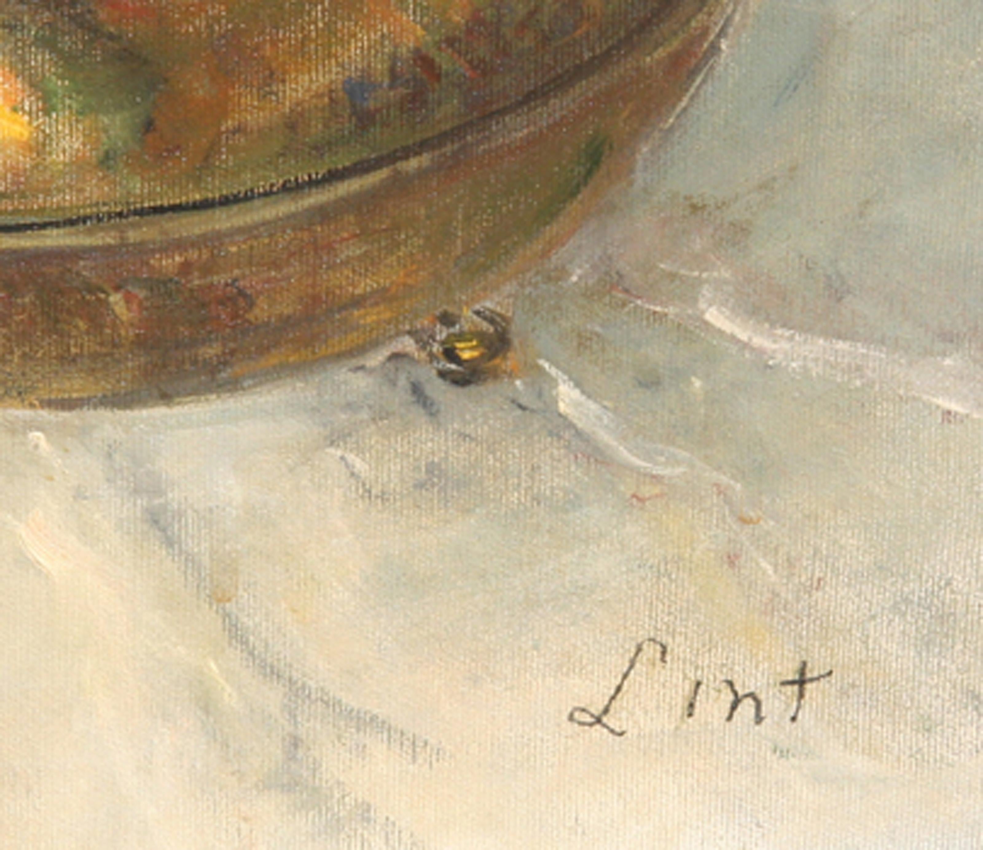 senza titolo 10, Natura morta impressionista dipinta a olio da Adela Smith Lintelmann in vendita 1