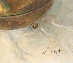 untitled 10, Impressionist Still Life Oil Painting by Adela Smith Lintelmann