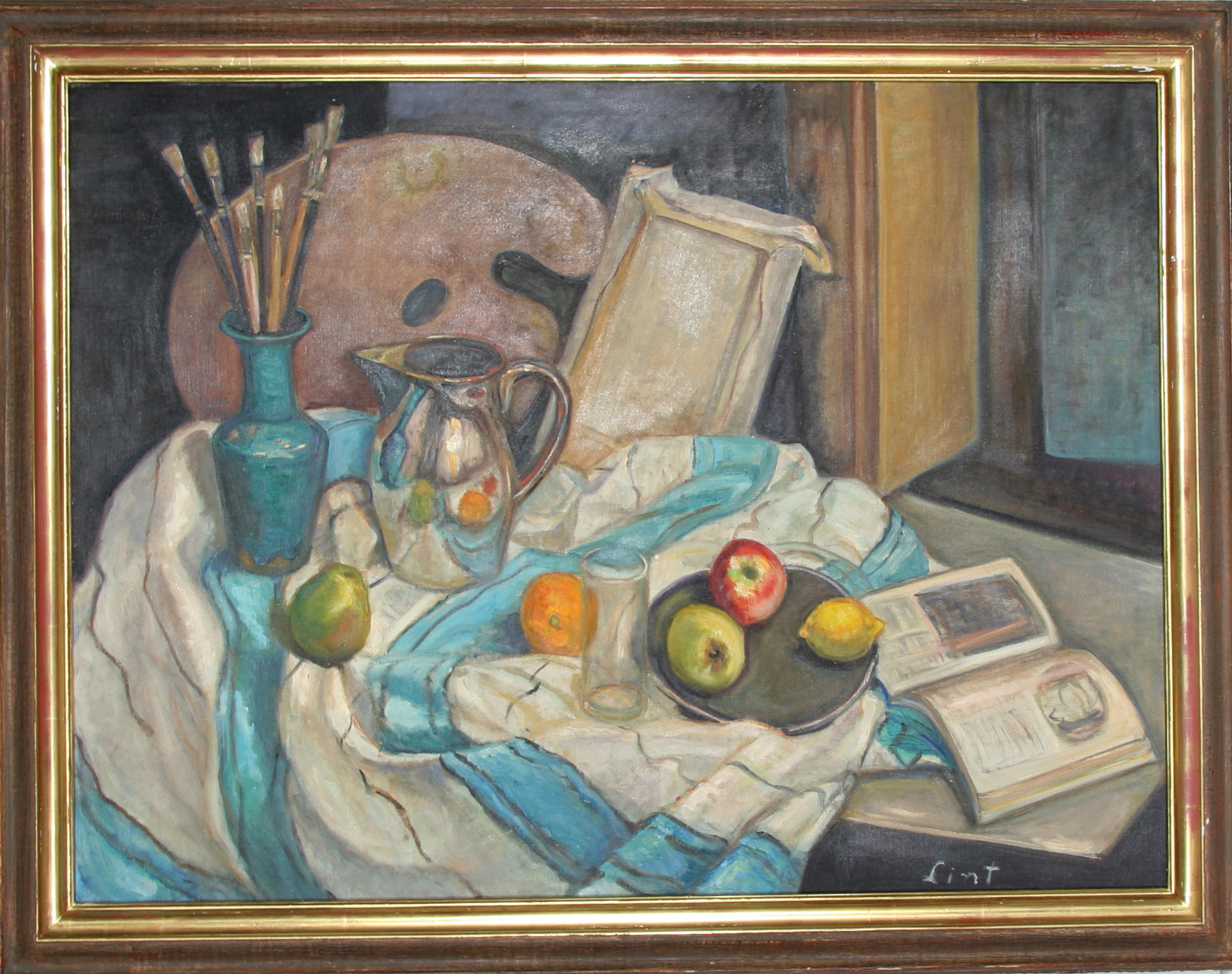 Untitled - 33, Impressionist Oil on Canvas Painting by Adela Smith Lintelmann