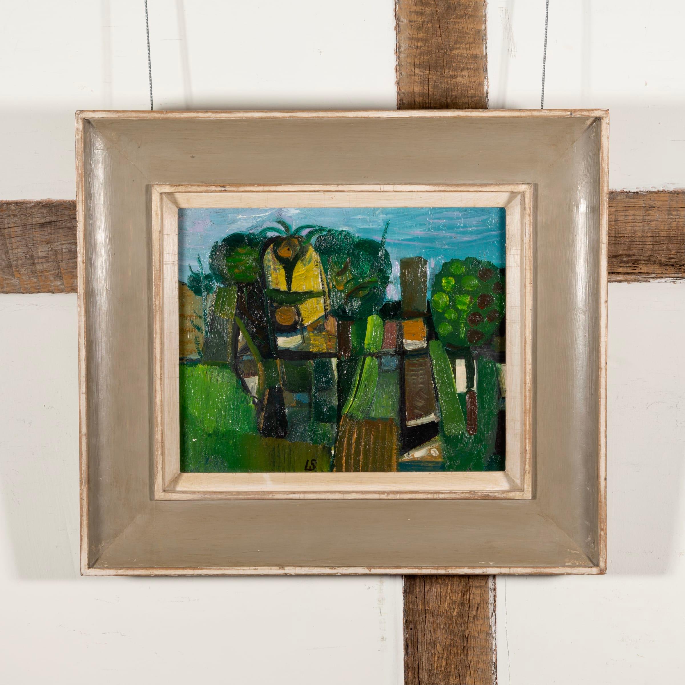 Senza titolo 34, dipinto a olio su tavola di Laurence Scarfe, 1969

Informazioni aggiuntive:
Mezzo: Olio su tavola
8 x 10 pollici
20,3 x 25,4 cm
Firmato con le iniziali; ulteriormente firmato e datato verso

Laurence Scarfe è stata un'artista