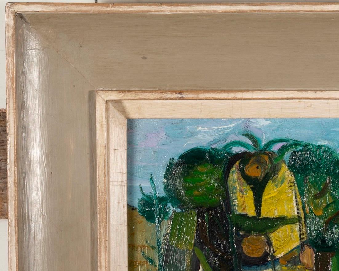 Senza titolo 34, dipinto a olio su tavola di Laurence Scarfe, 1969 in vendita 1