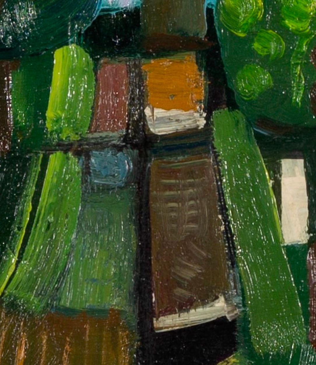 Senza titolo 34, dipinto a olio su tavola di Laurence Scarfe, 1969 in vendita 2