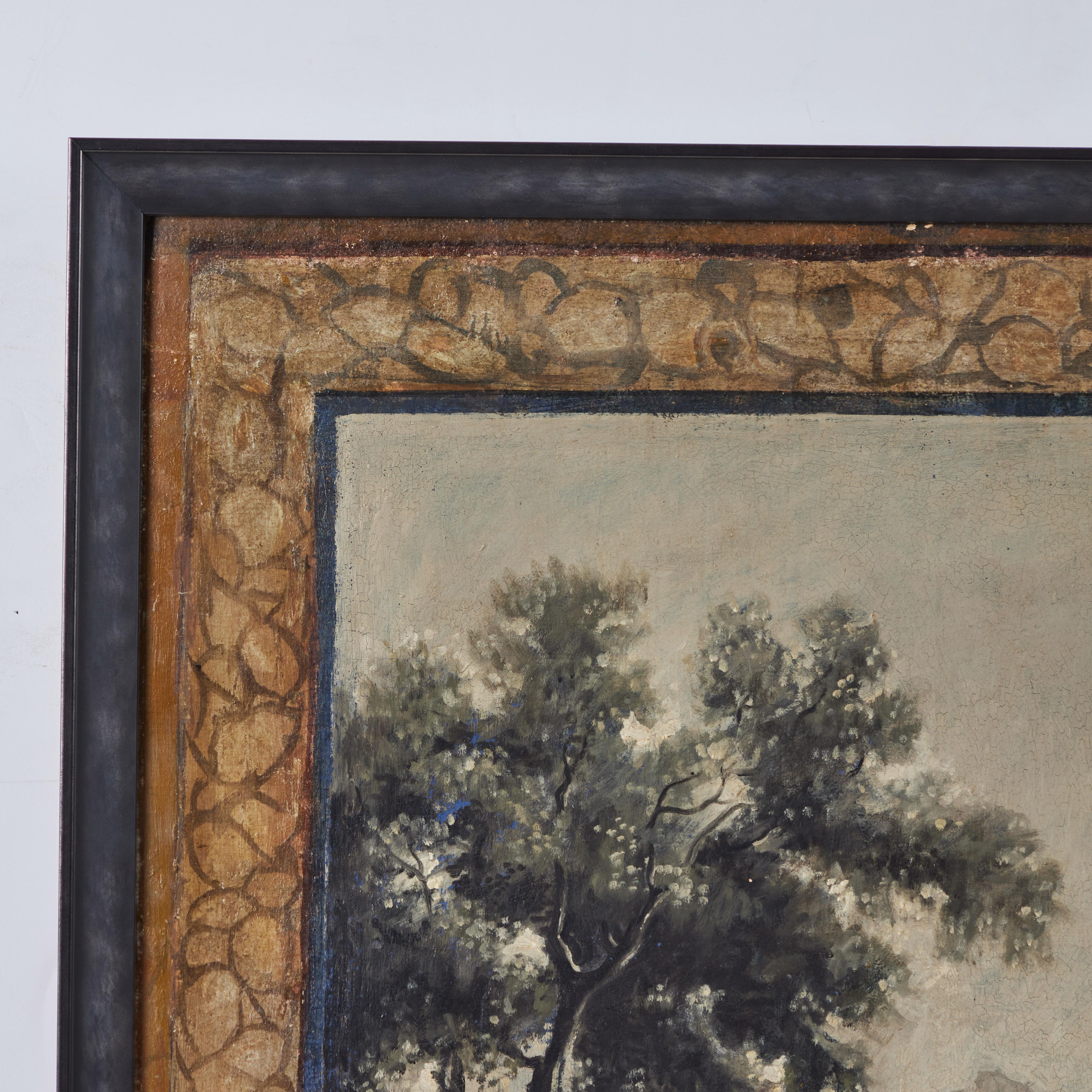 Unbenannt – Painting von Unknown