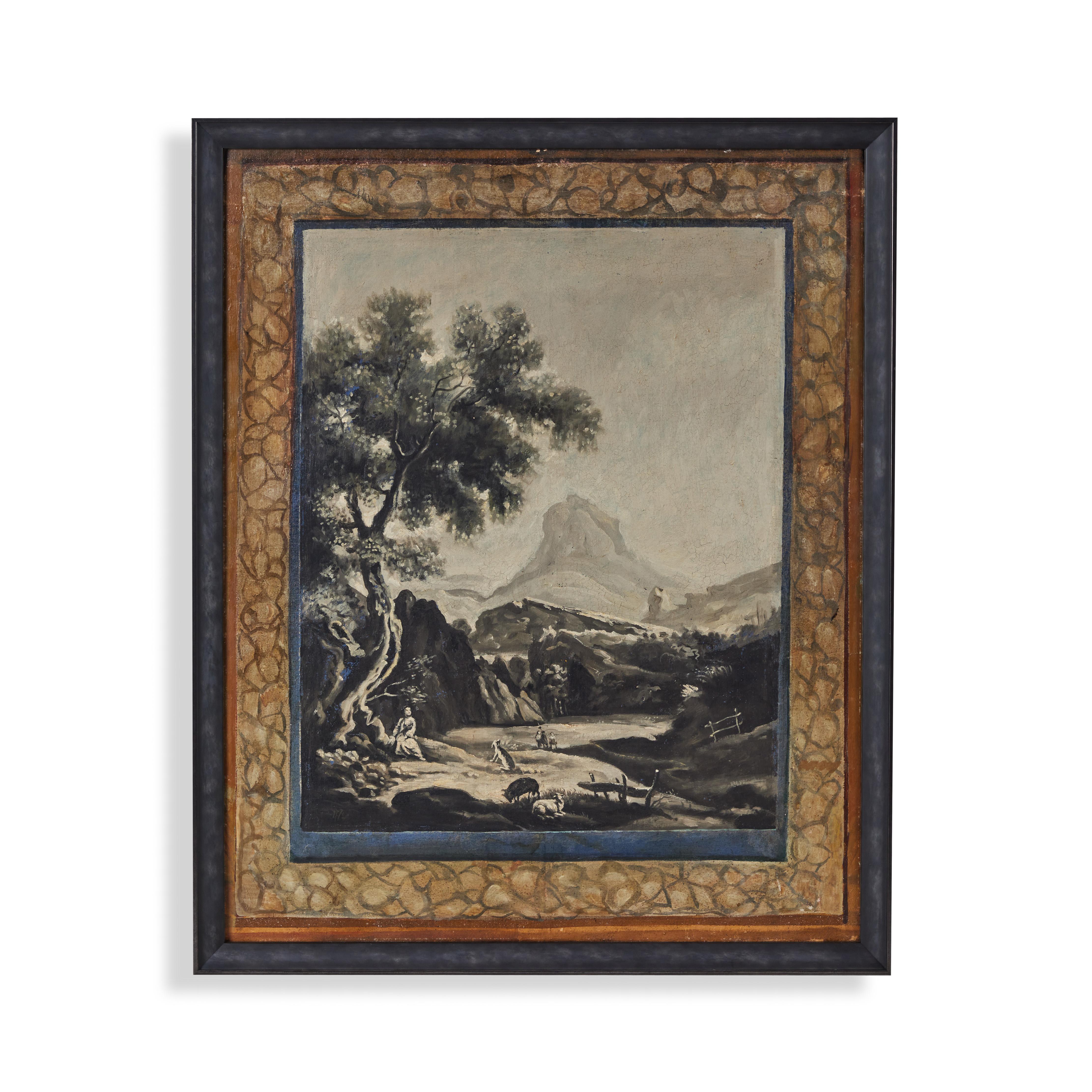 Unknown Landscape Painting – Unbenannt