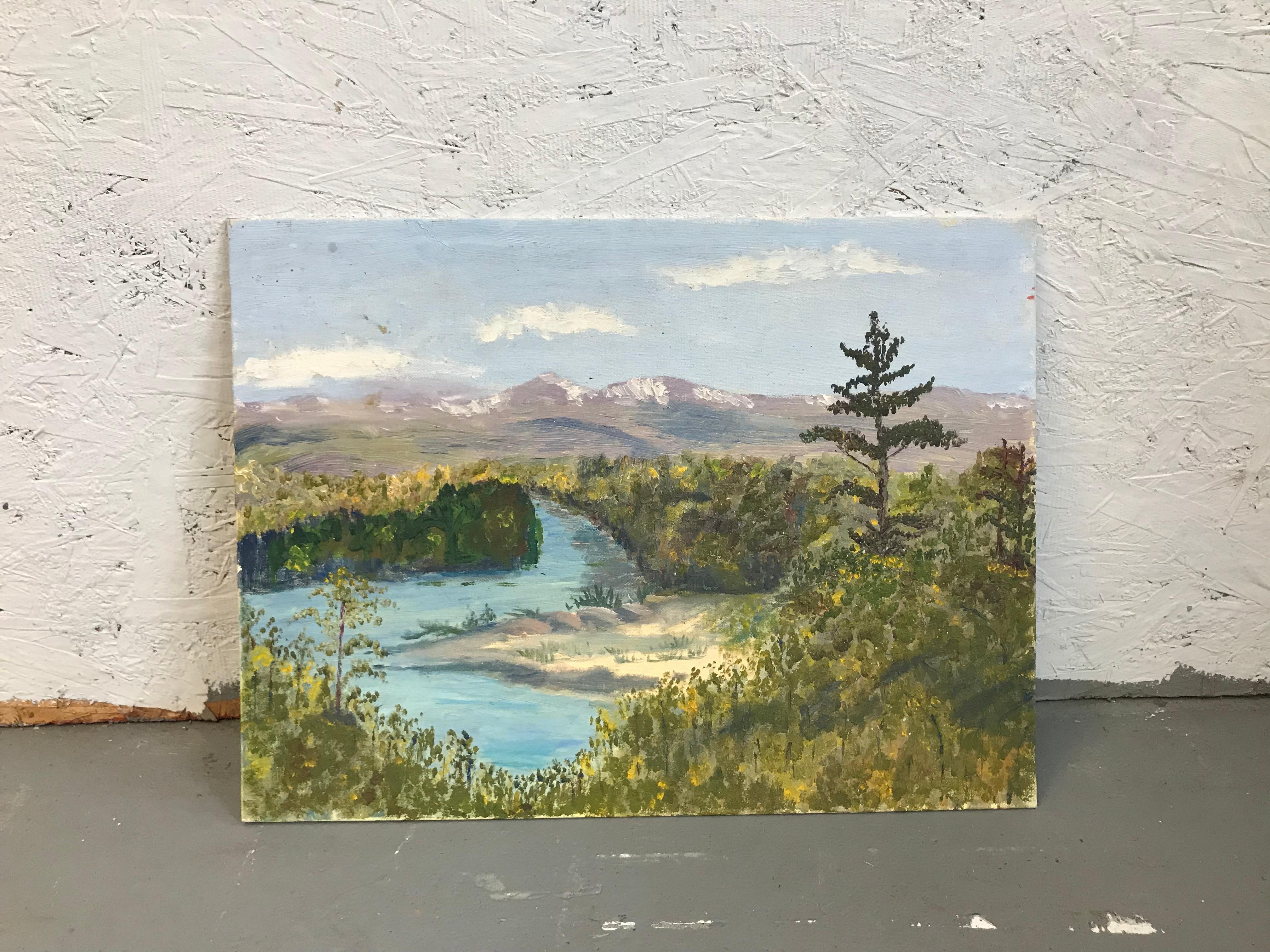 Unknown Landscape Painting - untitled