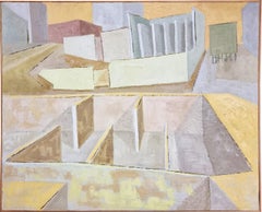 Untitled (Geometric Abstraction, Cityscape, Feyninger)