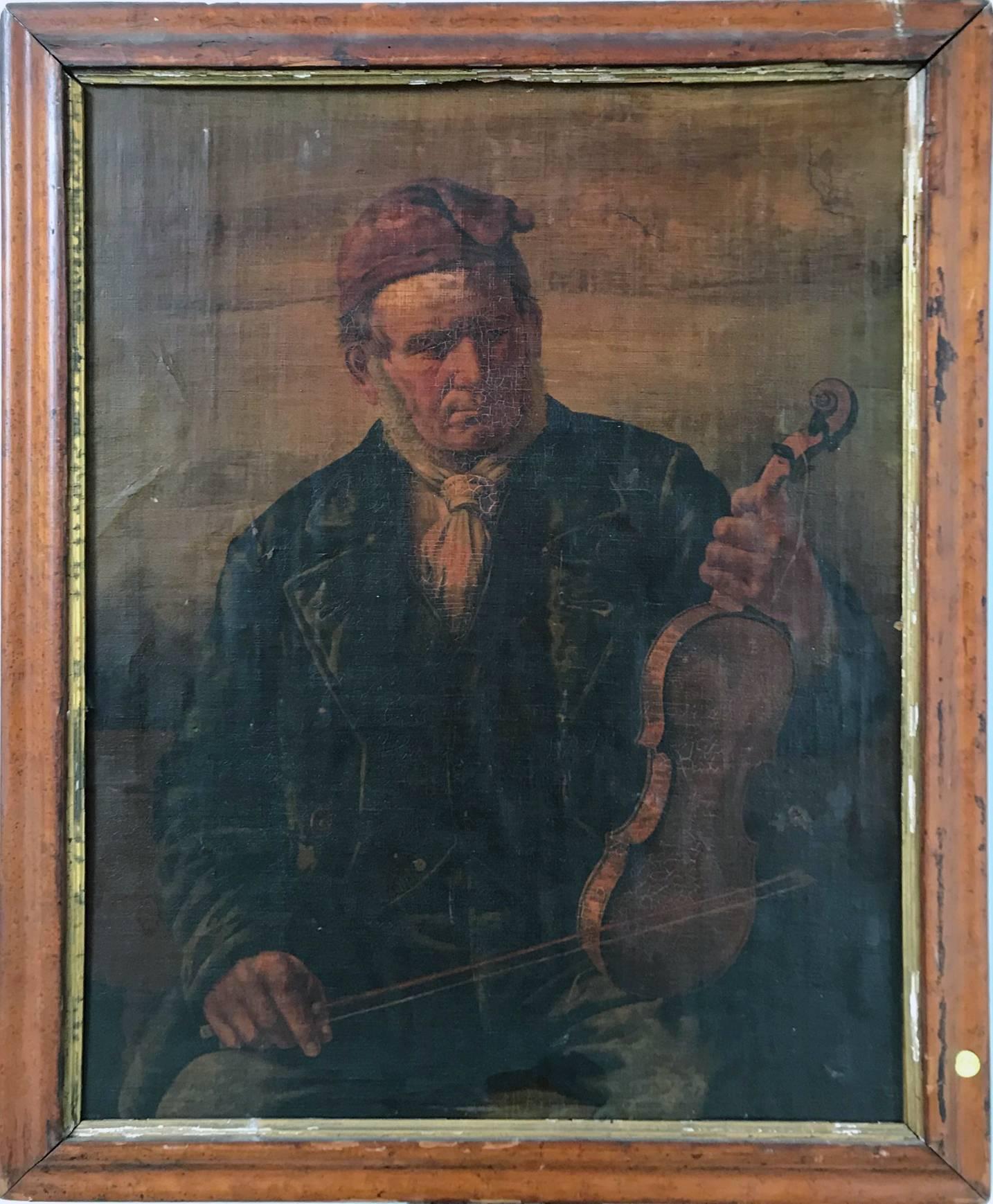 Untitled (Man with Violin) 1