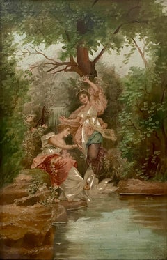 Untitled (Nymphs at Swan Pond)