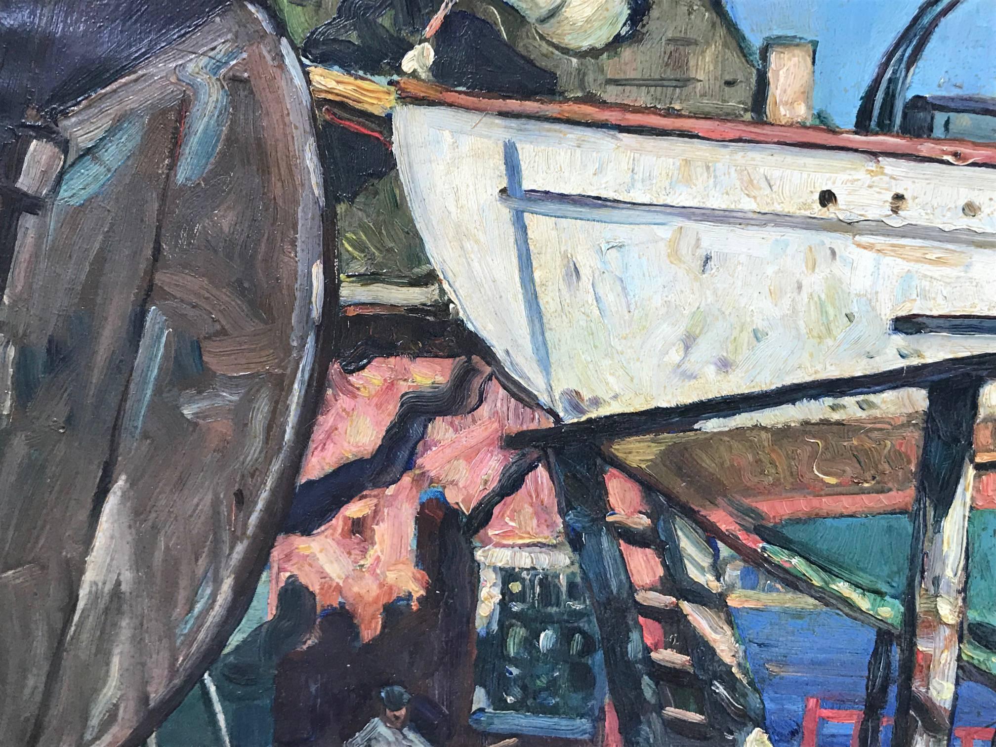Senza titolo (Cantiere navale / Costruzione di una nave) in vendita 1