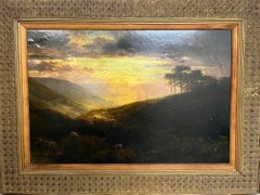 Untitled (Sunset on the hills)