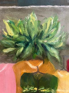 Untitled, Woman walking outdoor, past laundry