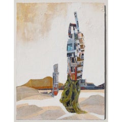 Disegno di pianificazione urbana su pannello, 2017