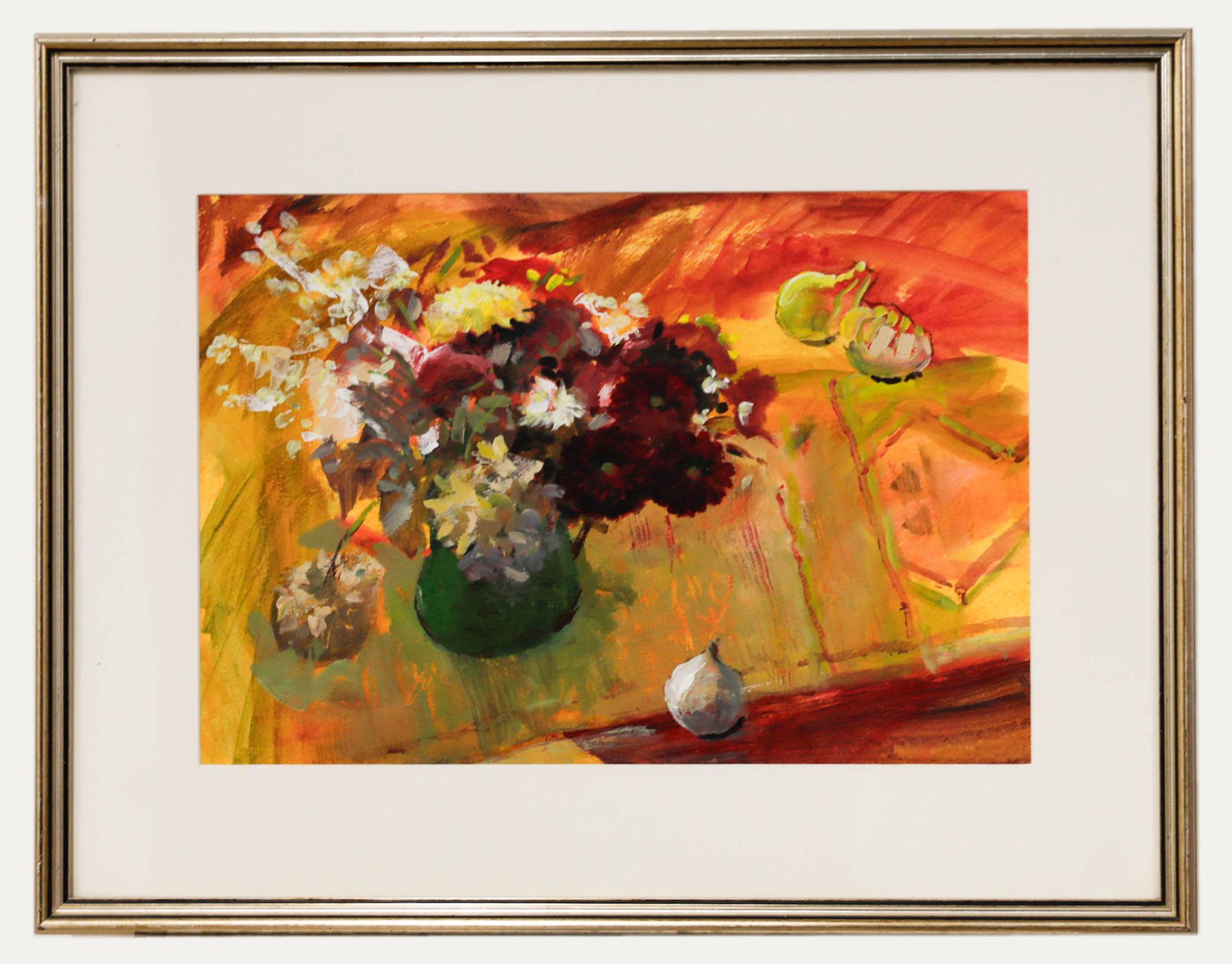 Valerie Olsen - 20th Century Acrylic, Indian Summer