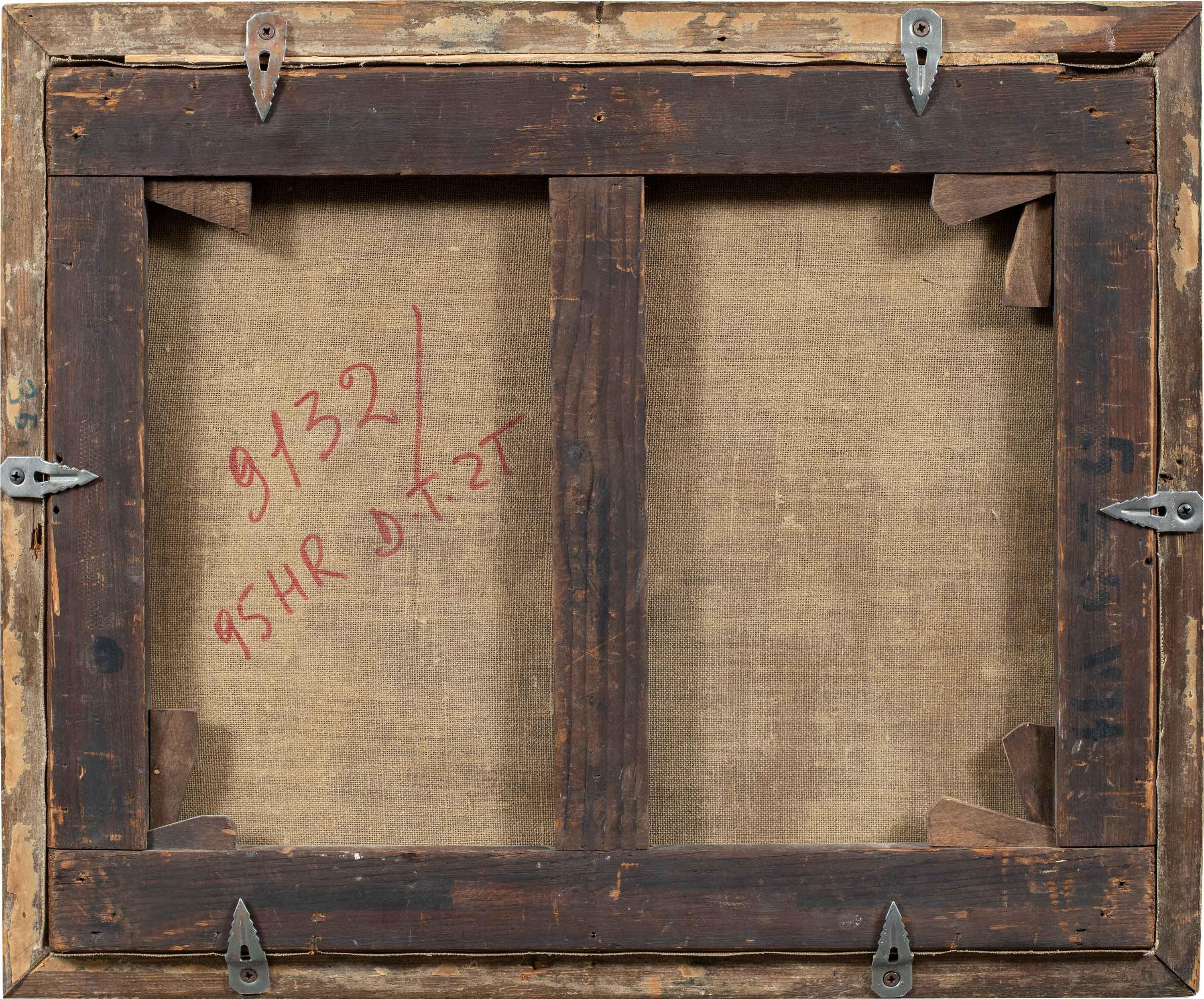 Van Lint Werkstatt (Roma Barock) Landschaftsmalerei des 18. Jahrhunderts - Apollo Daphne (Schwarz), Figurative Painting, von Unknown