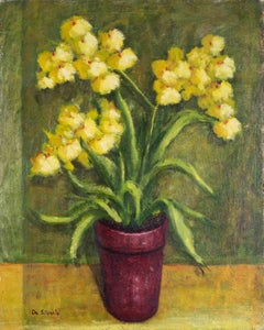 Vase of Flowers - Oil Paint - 1990s