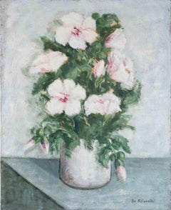 Vase of Flowers - Oil Paint - 1990s
