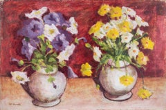 Vase of Flowers - Oil Paint - 1990s