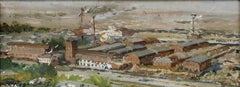 Vasily Filipovich Rudnev (1928-2018) - 1959 Oil, Industrial City
