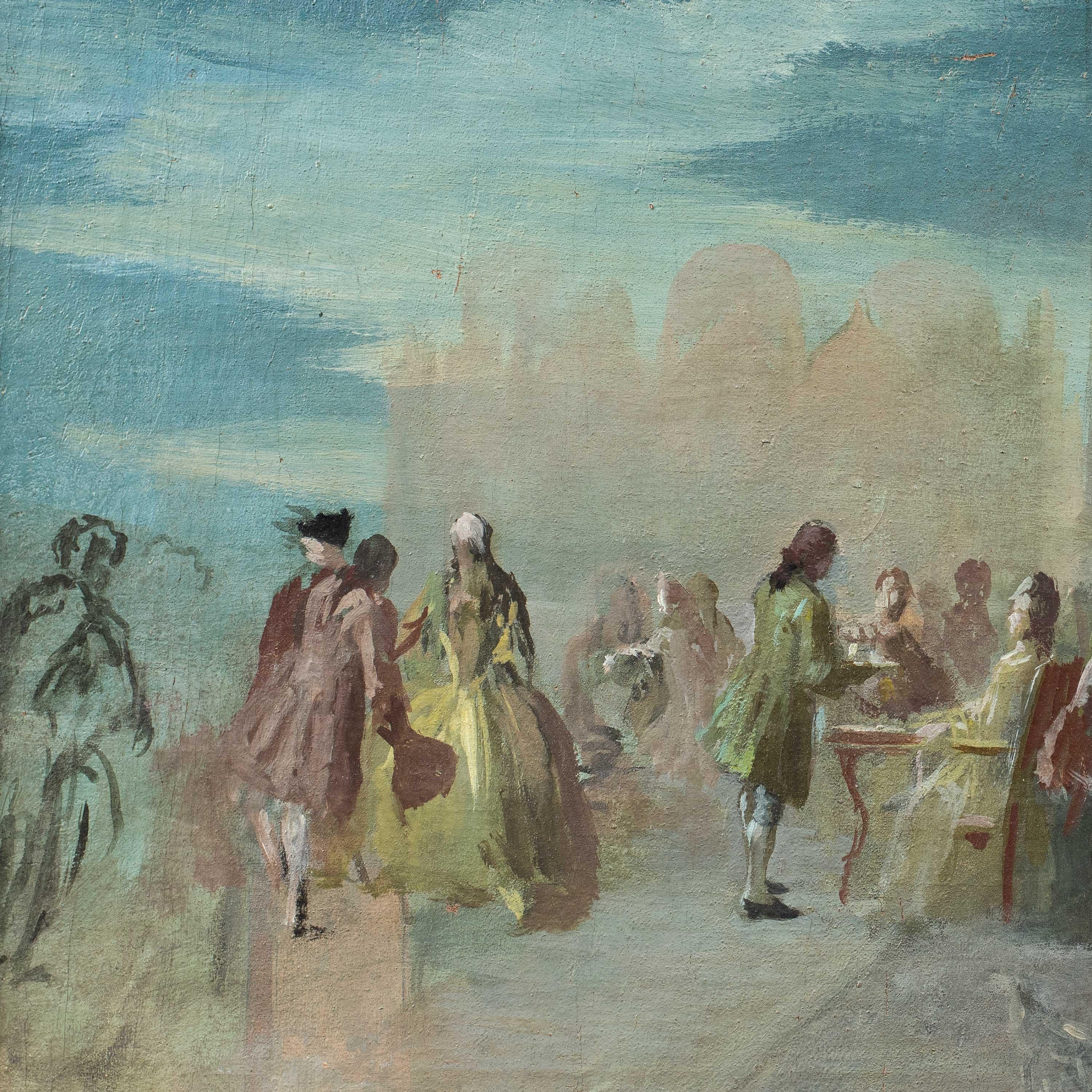 Pintor vedutista veneciano - pintura paisajista de principios del siglo XX - San Marcos Venecia - Painting de Unknown