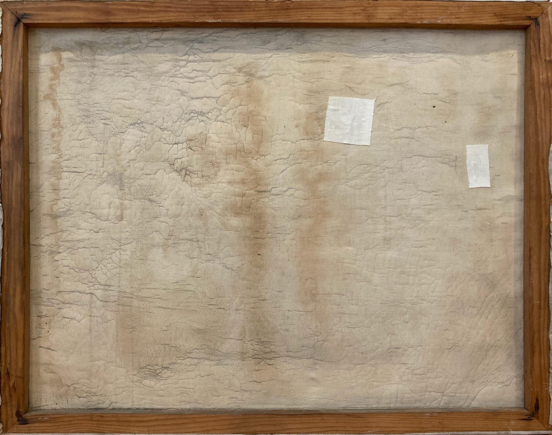 „Venedigisches Stillleben mit Blumen und Leier“, Ölgemälde auf Leinwand, 20. Jahrhundert im Angebot 14