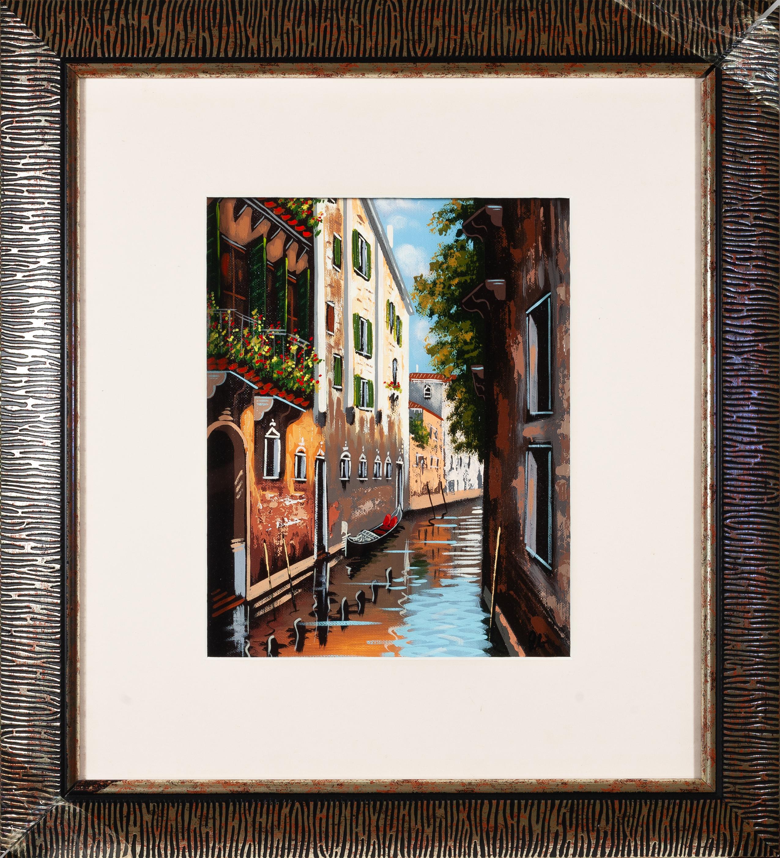 Unknown Landscape Painting – Venedig