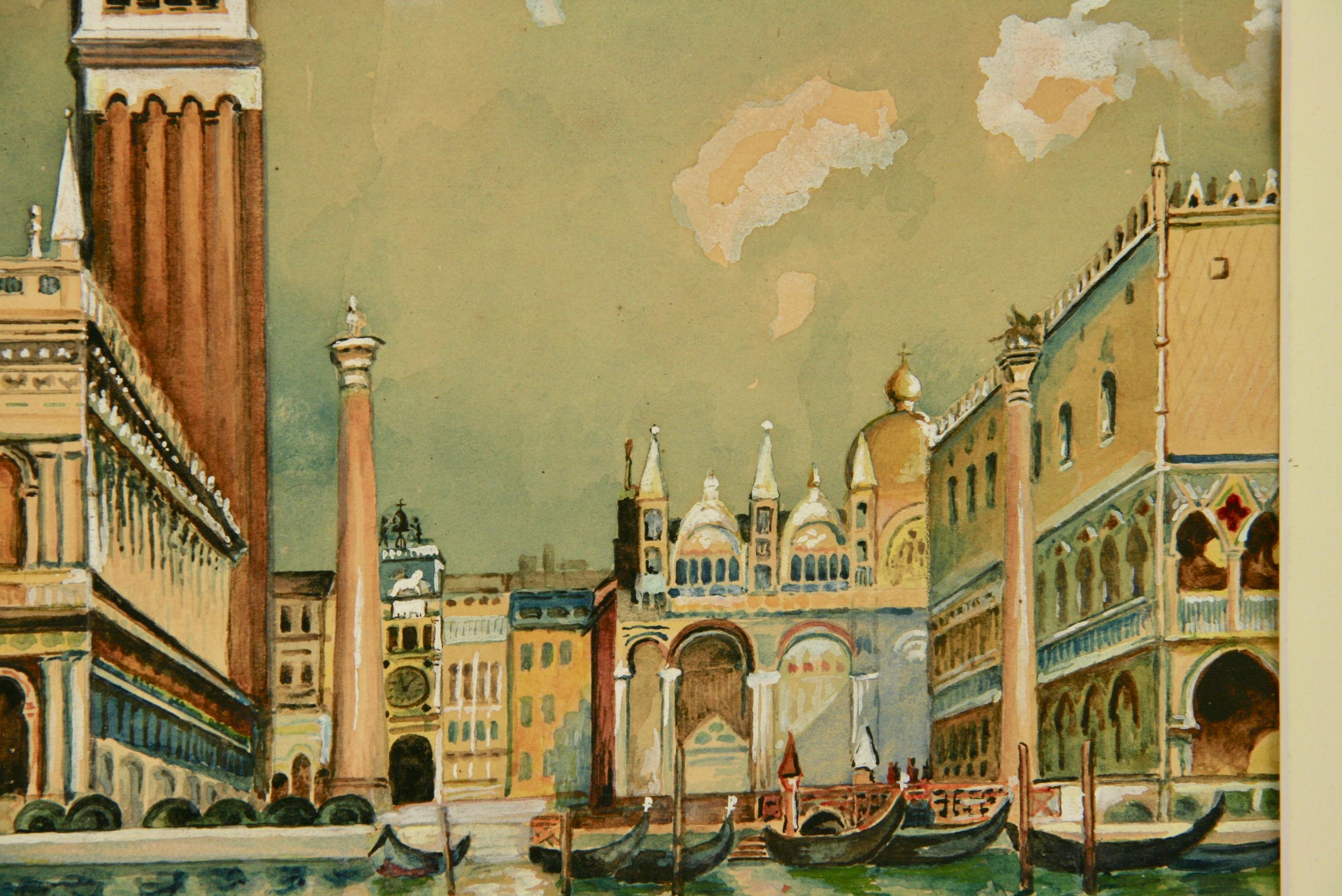 Venice Piazza San Marco Landscape For Sale 2