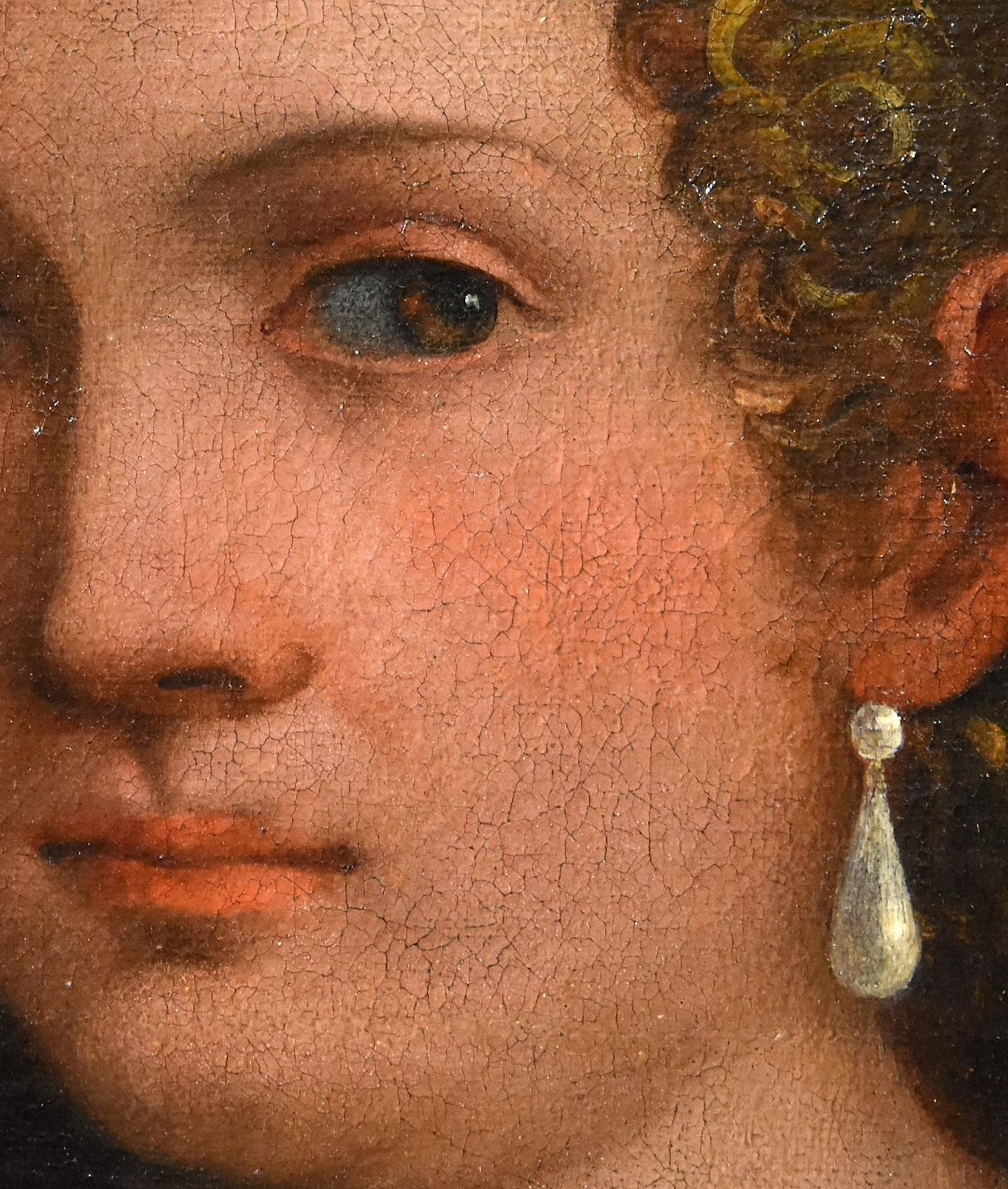 Venus Paolo Fiammingo Paint Oil on canvas Old master 16th Century Italian Art For Sale 3
