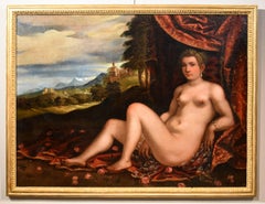 Antique Venus Paolo Fiammingo Paint Oil on canvas Old master 16th Century Italian Art