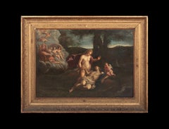 Venus & The Death Of Adonis, 17th Century  Venetian School
