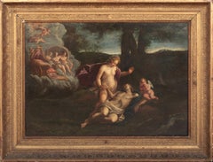 Venus und der Tod von Adonis, 17. Jahrhundert  Venetian School