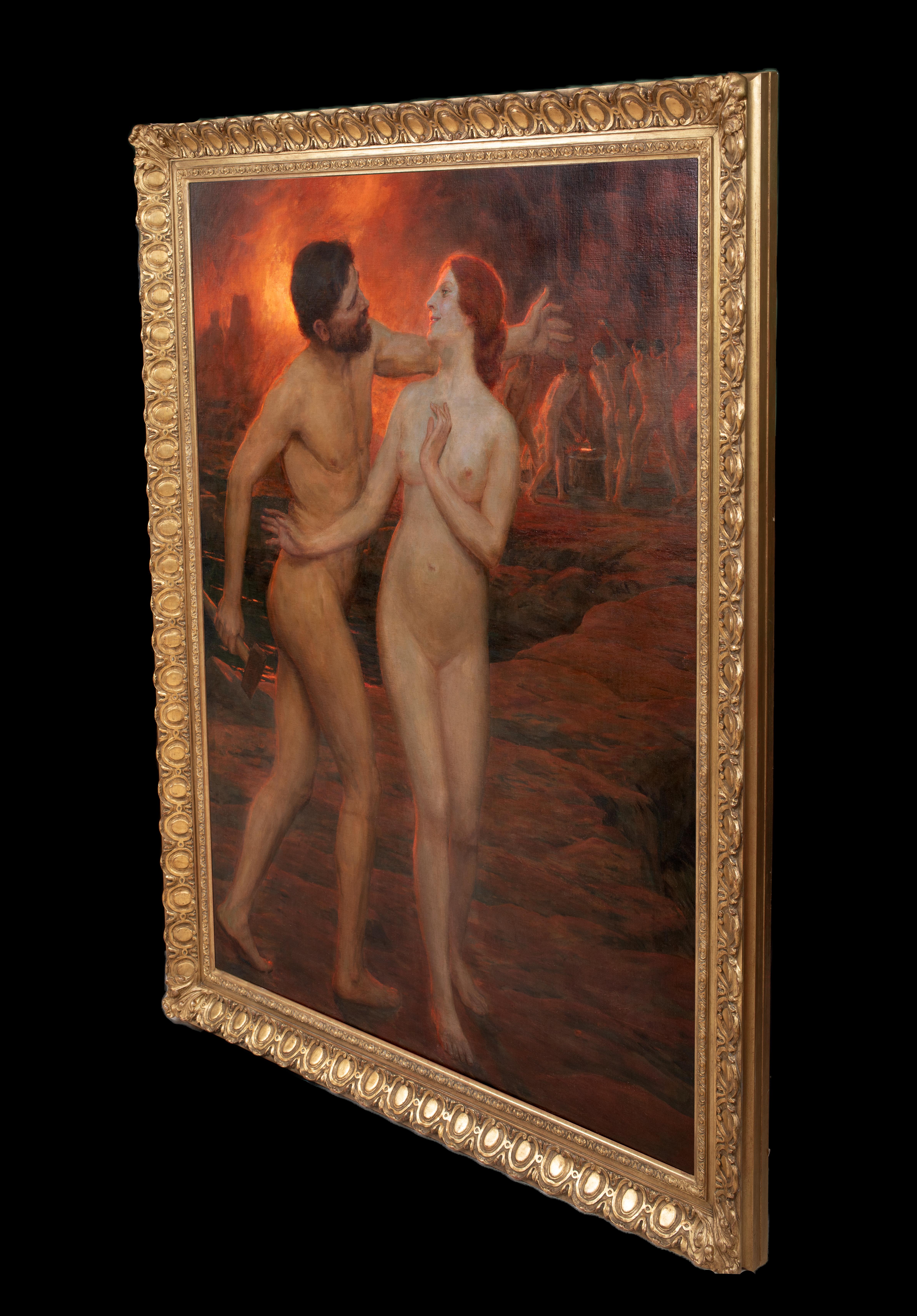 Venus & Vulcan, 19th Century   by HERBERT ARNOULD OLIVIER (1861-1952)  For Sale 2