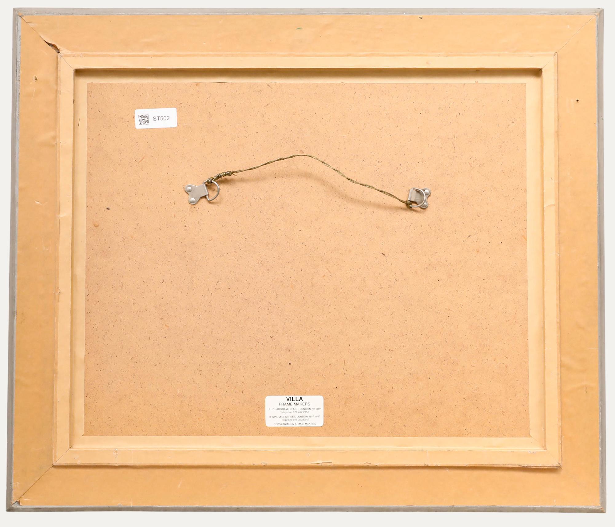 Victor Willis (1934-2004) - Britische Schule 20. Jahrhundert Öl, On the Green (Beige), Figurative Painting, von Unknown