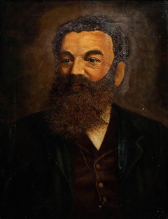 Victorian 19th Century Oil - A Gentleman