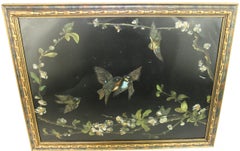 Victorian Birds and Flowers circa 1890's