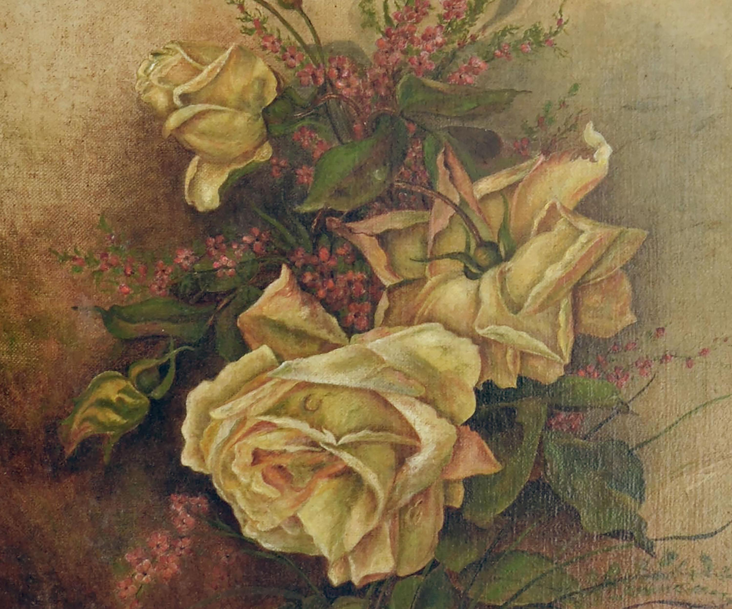 heather flower painting