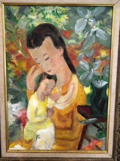 Vietnamese Paris School Mother and Child