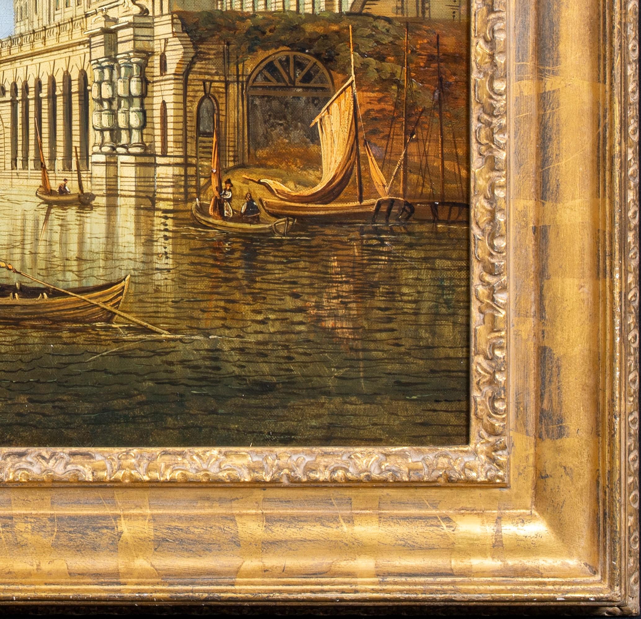 Vista di Somerset House e degli Adelphi dal Tamigi CANALETTO 1