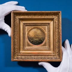 View of the Bay of Naples with Mount Vesuvius